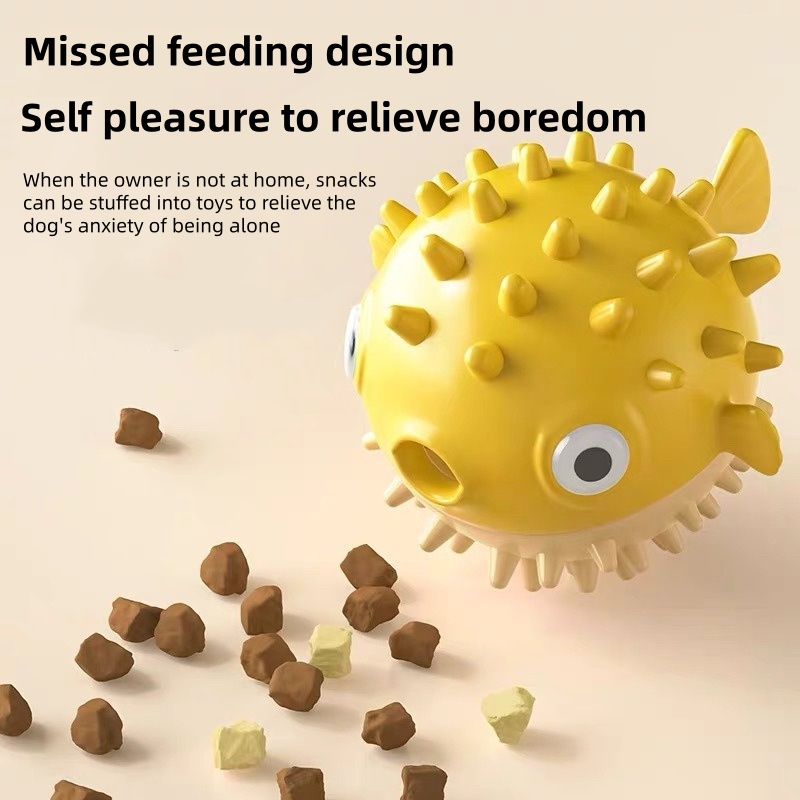 Dog Puzzle Feeder Toy - Juguete interactivo para perros con dispensador