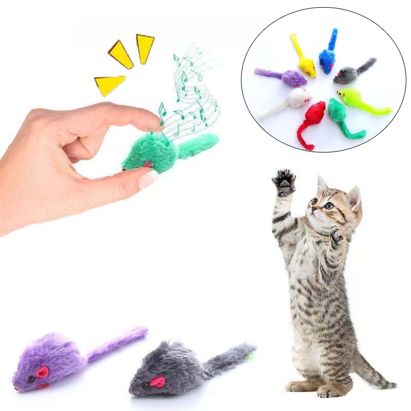 Juguete de Ratón para Gatos co - Catnip Interactive Plush Mouse reseña y precio