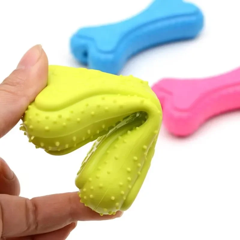 Juguete masticable para perros - Teeth Cleaning Dog Chew Bone reseña y precio