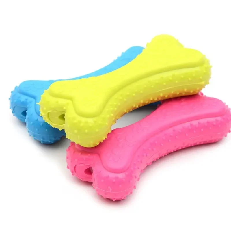 Juguete masticable para perros - Teeth Cleaning Dog Chew Bone reseña y precio