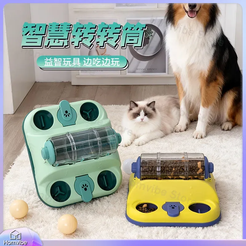 Comedero interactivo con rompe - Dog Puzzle Feeder Toy reseña y precio