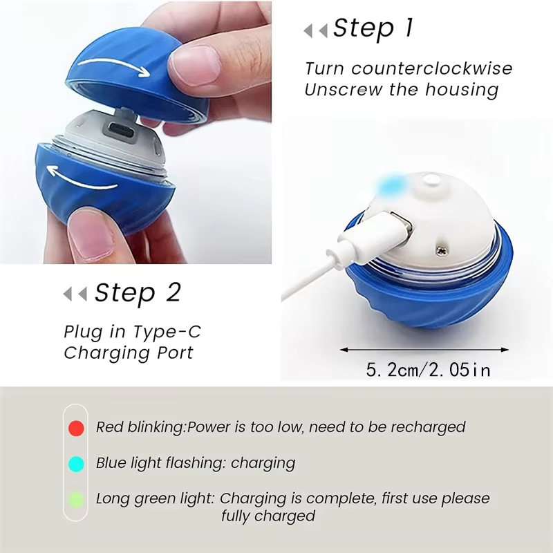 Juguete Interactivo Automático - Automatic Moving Dog Ball reseña y precio
