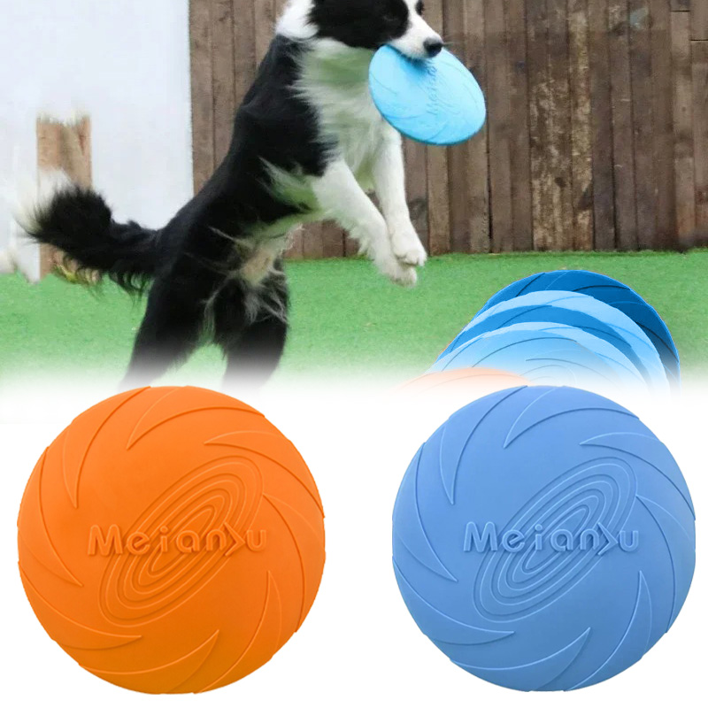 Juguete Multicolor para perros - Flying Disc Dog Training Toy reseña y precio