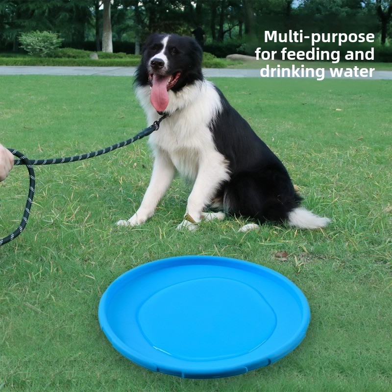 Juguete Multicolor para perros - Flying Disc Dog Training Toy reseña y precio