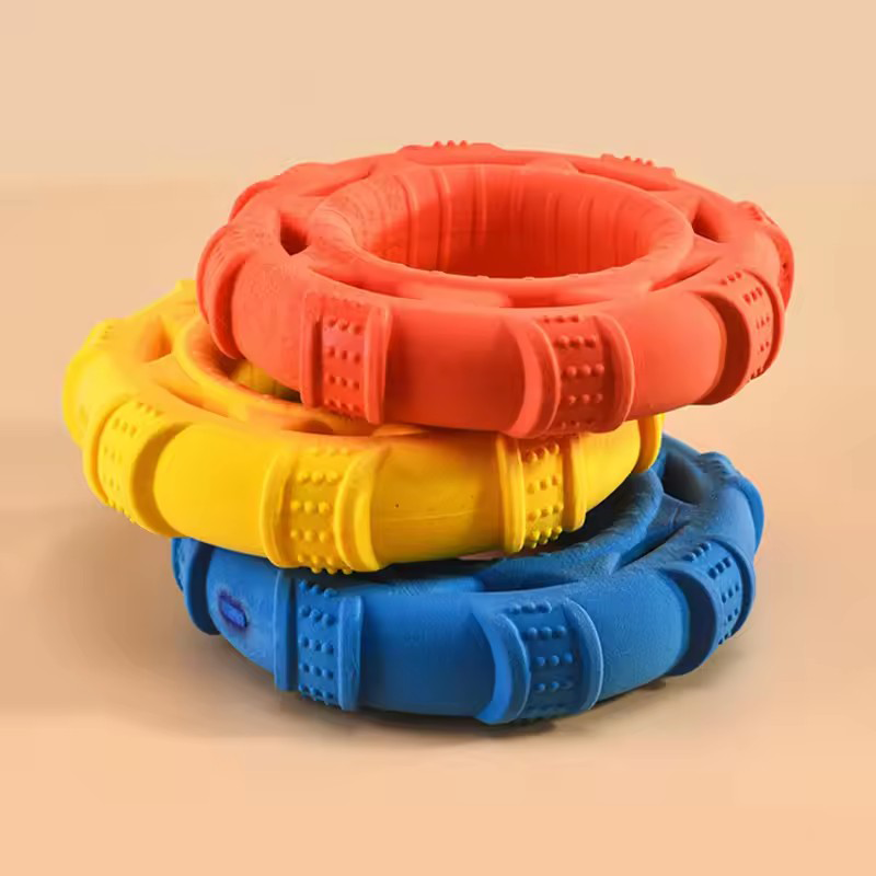 Disco volador con anilla de ti - Flying Disc Dog Training Toy reseña y precio