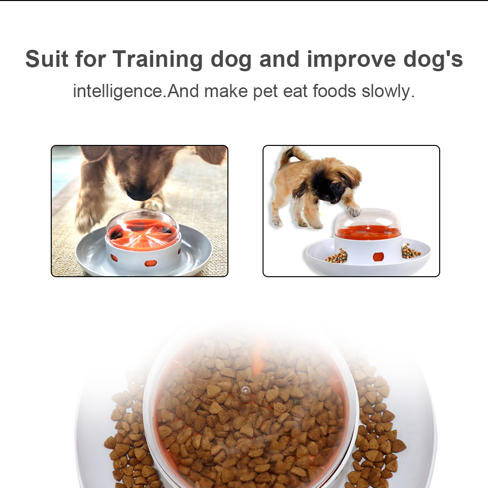 Cuenco dispensador de OVNI par - Interactive Squeaky Plush Dog Toy reseña y precio