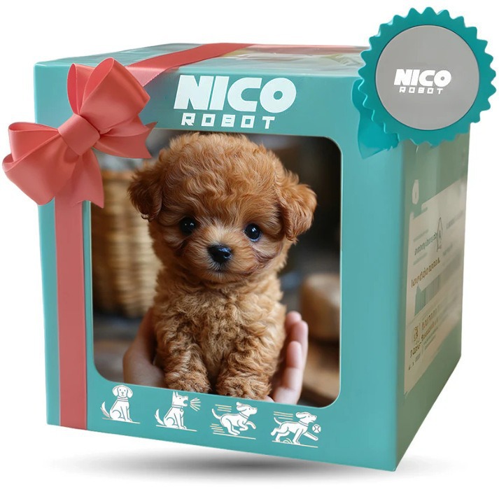 Robot de Peluche Nico, Mascota - Interactive Squeaky Plush Dog Toy reseña y precio
