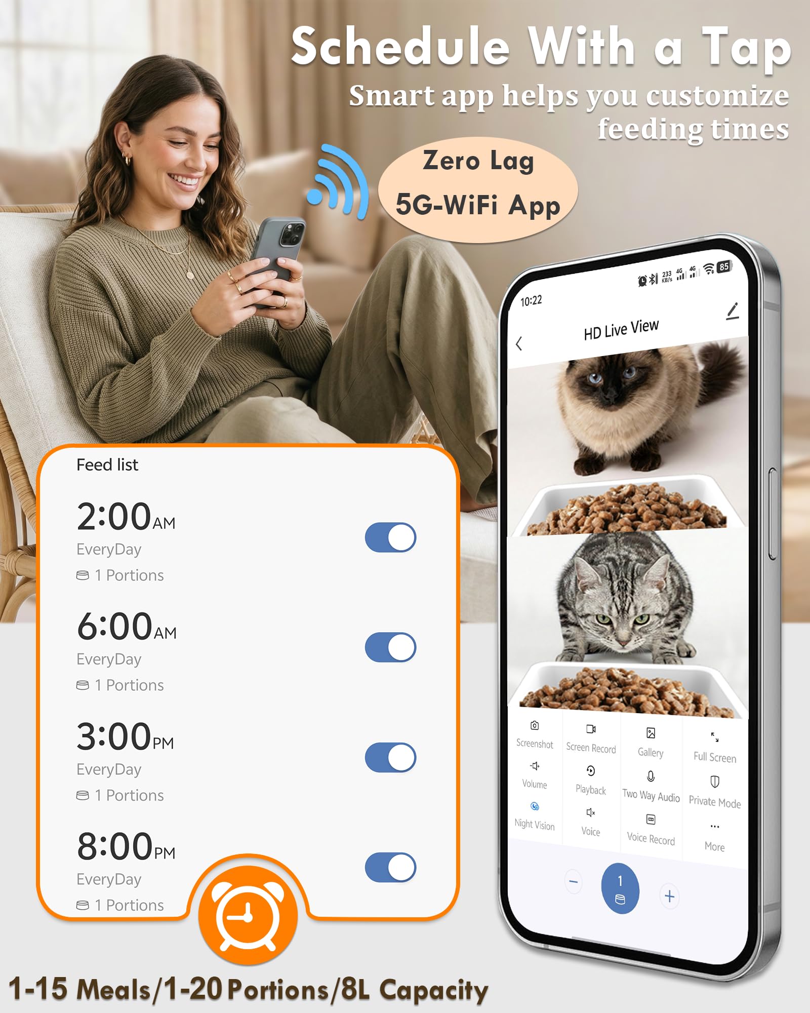 Comedero Automático Inteligent - Pet Feeders reseña y precio